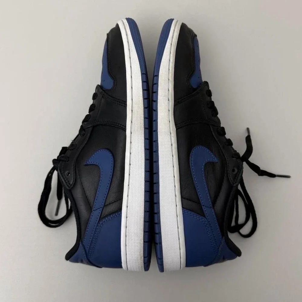 Nike Air Jordan 1 Retro Low OG Mystic Navy CZ0790-041 Mens 9.5 Blue Black